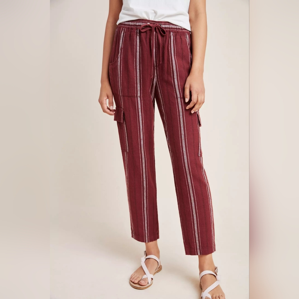 Sanctuary Discoverer Linen Cargo Pants